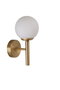 Opviq Lámpara de Pared 8976-1A Blanco y Dorado